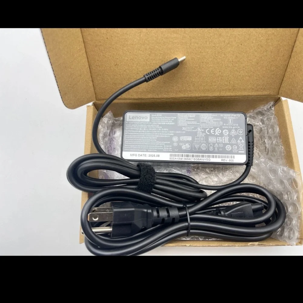 Lenovo Black Power Adapter for Tablets